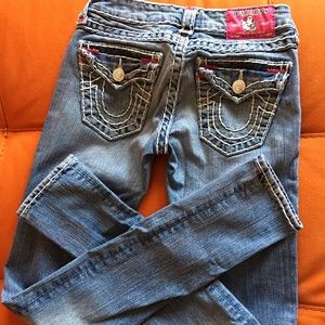 True religion size 23 Julie Super T jeans!